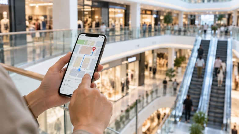 Mall wayfinding: Hvad besøgendes ruter fortæller dig om indretningen 
