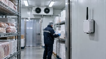 Monitoramento de temperatura em câmaras frias e freezers: registros HACCP automáticos