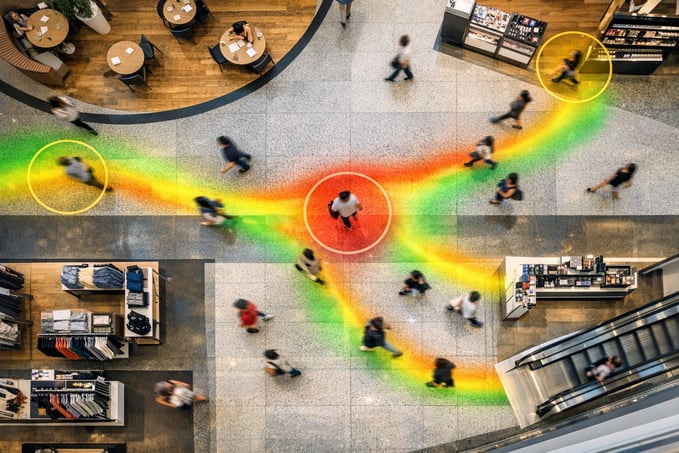 Understanding Cross-Store Customer Behavior in Malls 