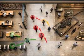 Besucherzählung in Bibliotheken, Museen und öffentlichen Gebäuden