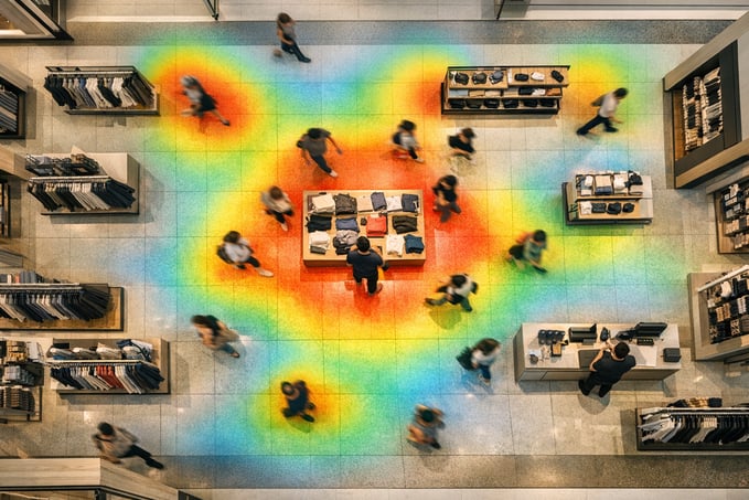 Mapas de calor en retail: visualiza la afluencia de tu tienda 