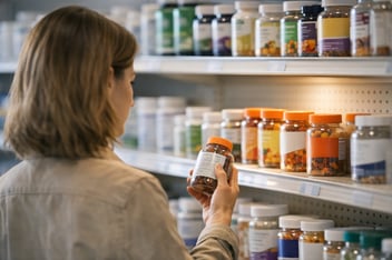 Tiempo de permanencia y dirección de mirada en farmacias: ¿Los clientes realmente vieron las vitaminas?
