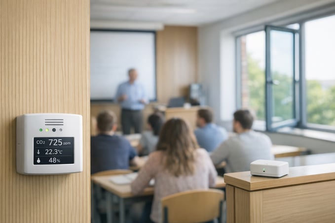 CO2, Humidity and Open Windows: How Elsys Sensors and Vemco Keep University Buildings Healthy and Safe 