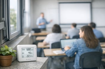 CO2, Luftfeuchtigkeit und offene Fenster: Wie Elsys-Sensoren und Vemco Universitätsgebäude gesund und sicher halten