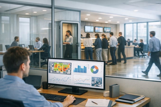 Smart Building Operations: Meeting Rooms, Mute Boxes, Canteen Queues and Attendance Forecasts in One Platform 