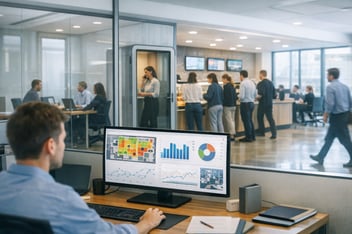 Smart Building Operations: Meeting Rooms, Mute Boxes, Canteen Queues and Attendance Forecasts in One Platform