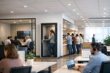Smart fastighetsdrift: mötesrum, tysta bås, kantinköer och närvaroprognoser i en och samma plattform