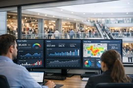 Guía empresarial del dashboard de KPIs para centros comerciales