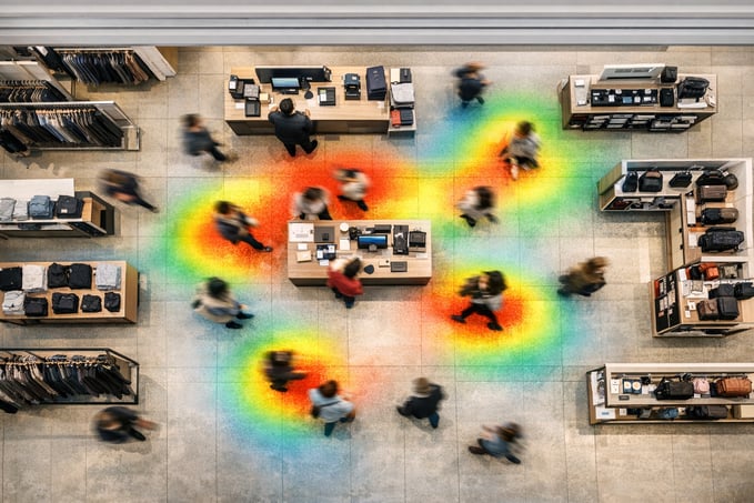 Using AI Analytics to Improve Store Layout Design 