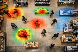 Warum manche Ladenbereiche von Kunden ignoriert werden