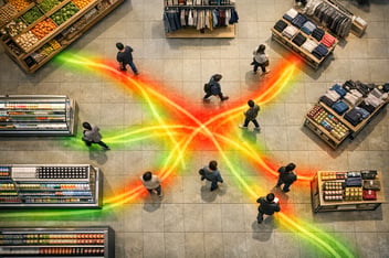 Otimizando a Disposição de Produtos com Dados de Movimento do Cliente