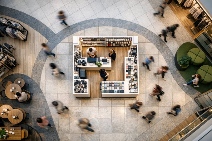 Die teuersten Quadratmeter im Center sind die, die niemand zählt 
