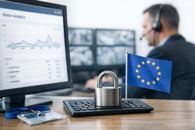 Requisitos de seguridad para la analítica de visitantes conforme al RGPD 