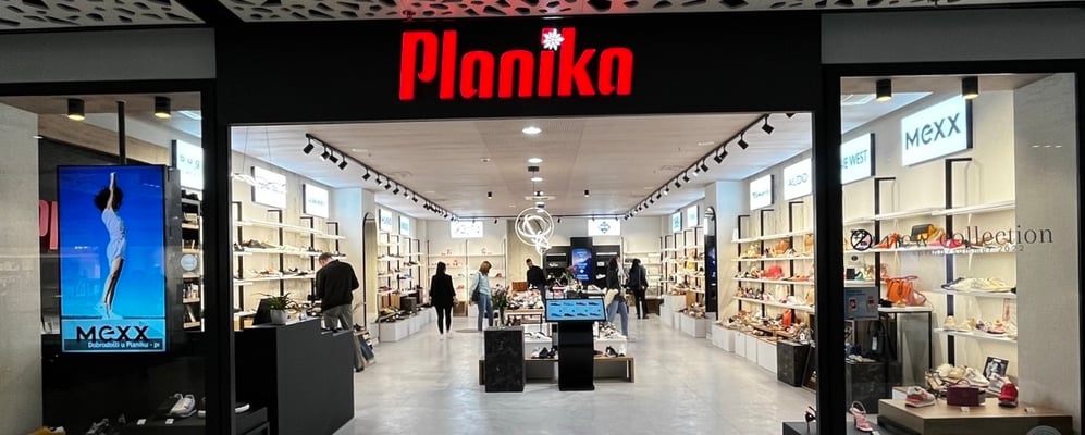 Shoe Retail Store, Planika, Enhances Customer Experiences