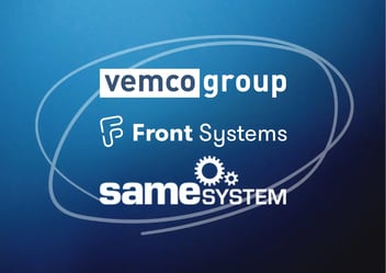 Parcerias Entre Front Systems x Vemco Group x SameSystem