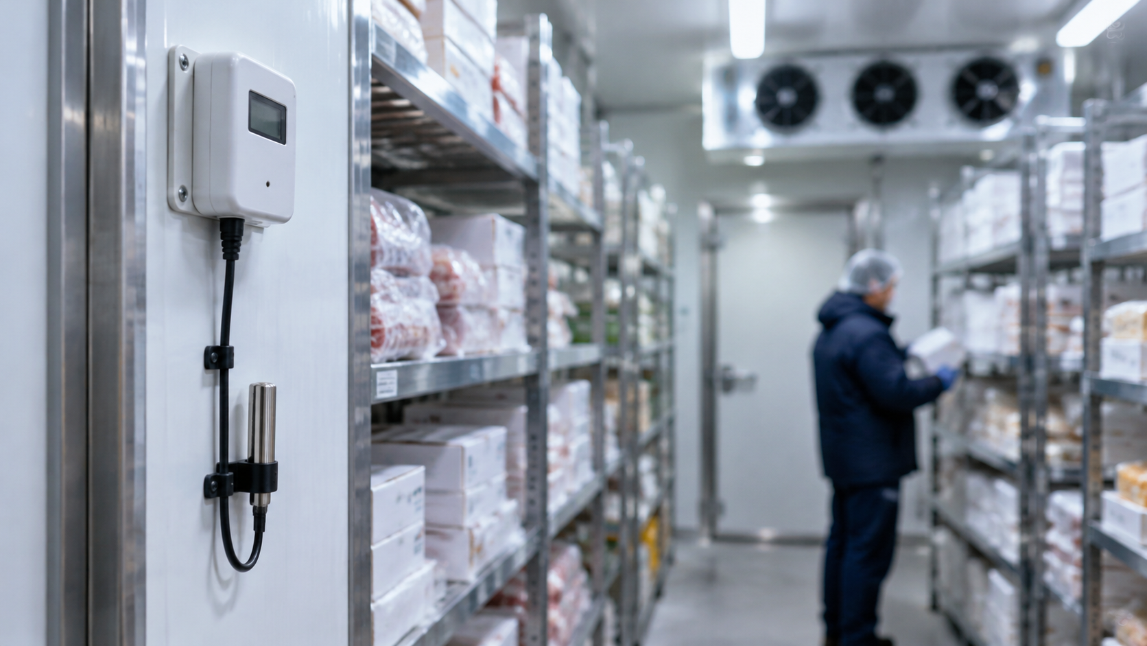 مراقبة درجة الحرارة في غرف التبريد والمجمدات: سجلات HACCP تلقائية