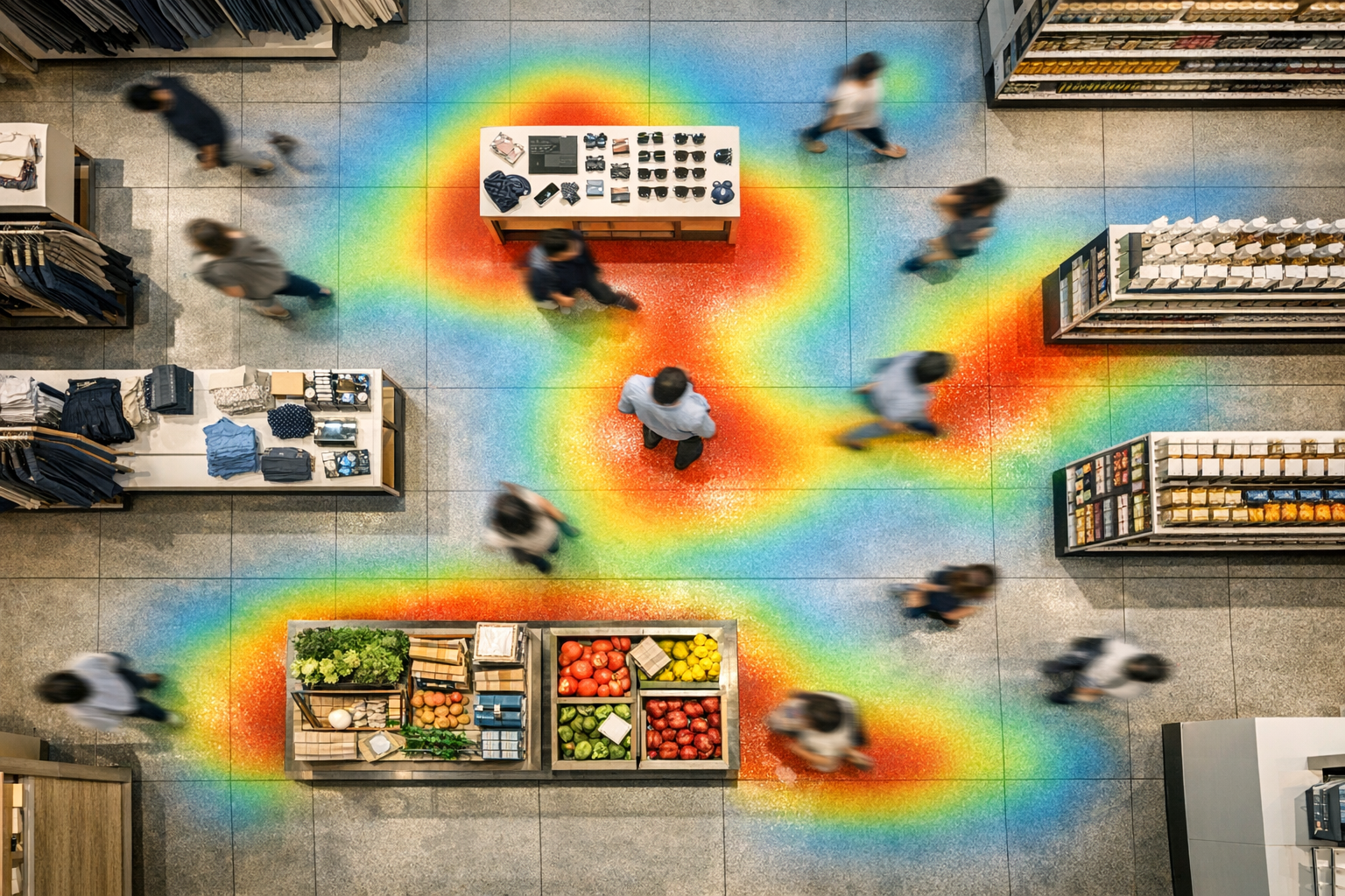Heatmaps i butik: från personräkning till visuell insikt