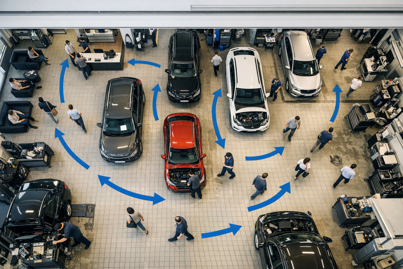 The Service Drive Is 45 Percent of Your Dealership Traffic and Nobody Counts It