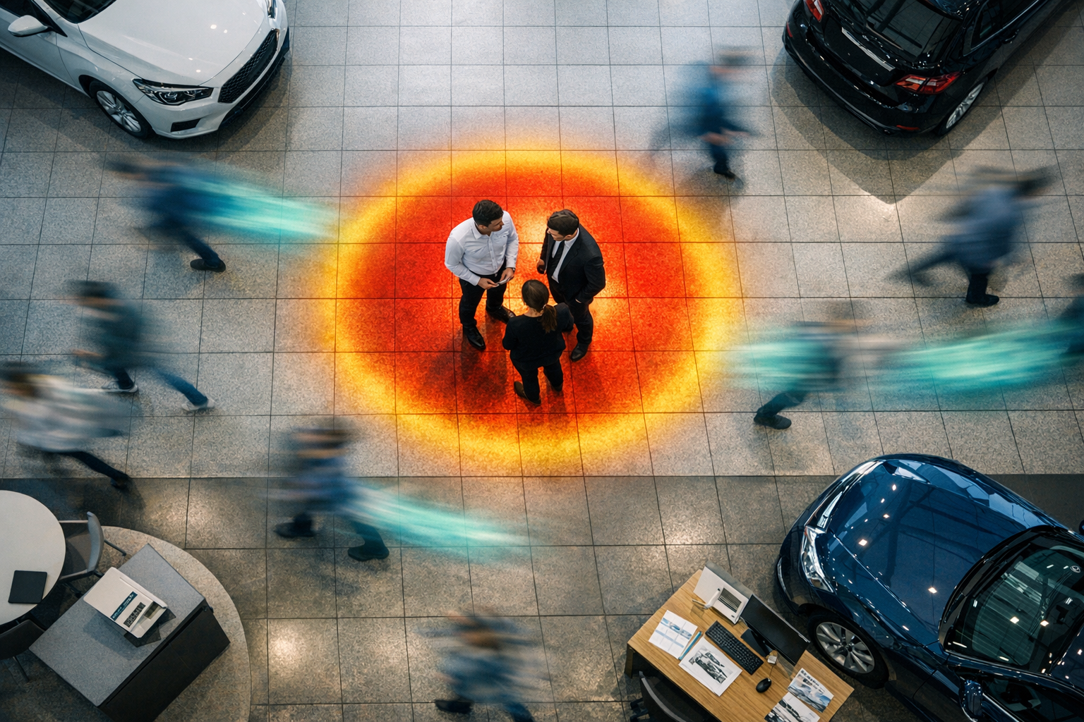 Your Showroom Traffic Data Is Counting Your Own Salespeople