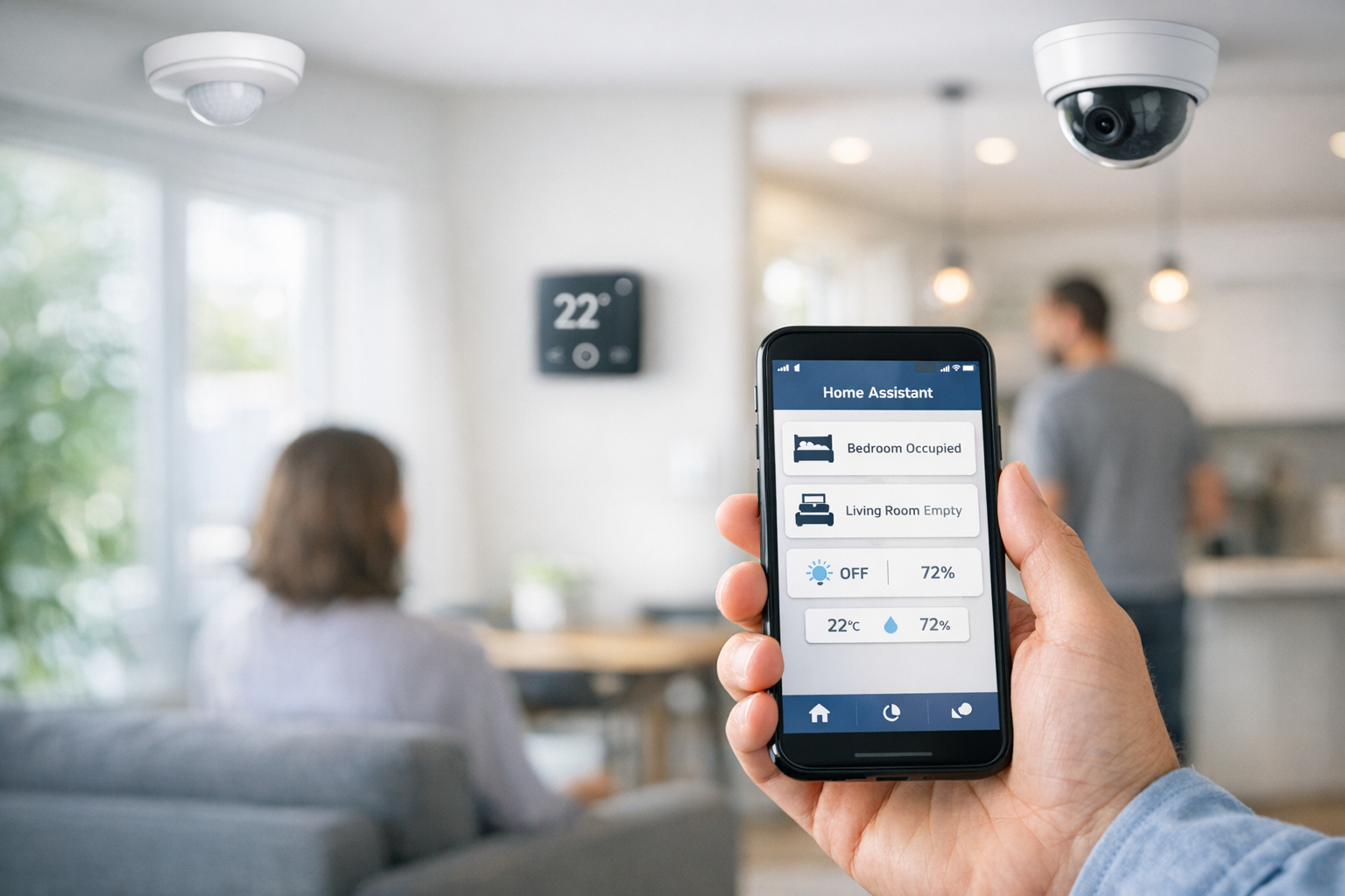 Sådan implementerer du Home Assistant occupancy-integration
