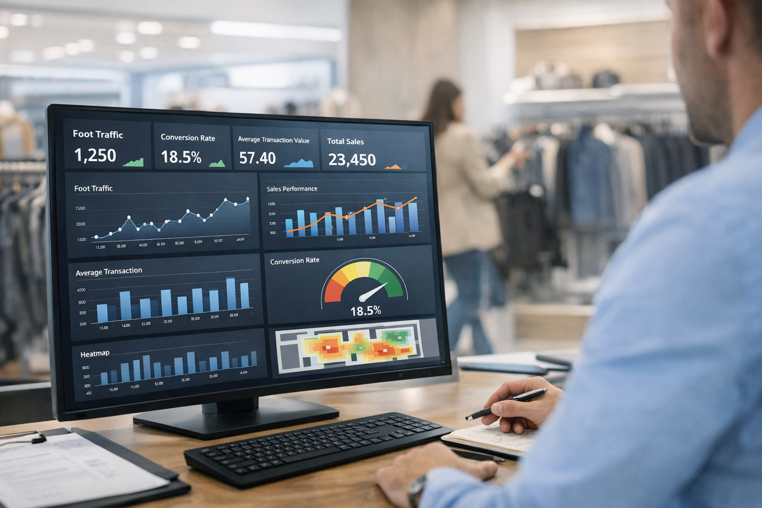 Komplet guide til retail KPI dashboard
