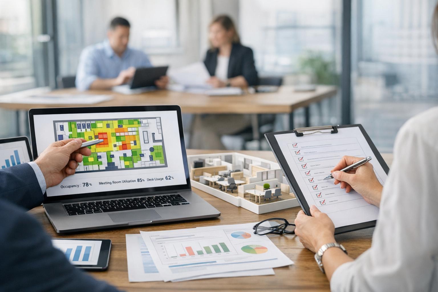 متطلبات المناقصات لتحليلات استخدام المساحات
