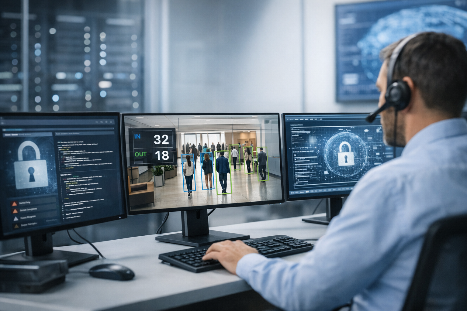 Security Requirements for Soc2 People Counting Platform