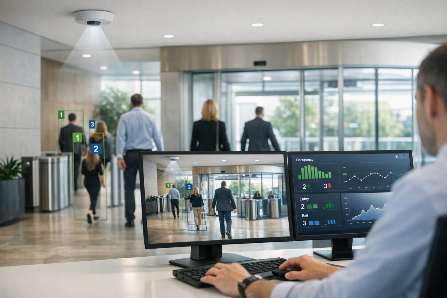 Guía empresarial de software de conteo de personas