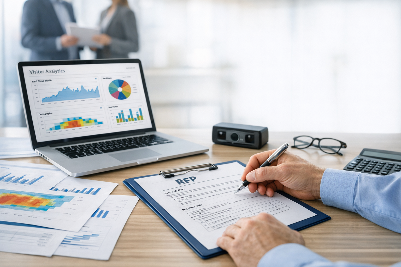 Tekniske krav til en visitor analytics RFP