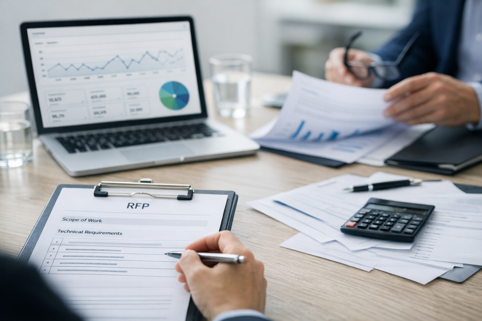 Technische Anforderungen für eine Visitor-Analytics-Ausschreibung