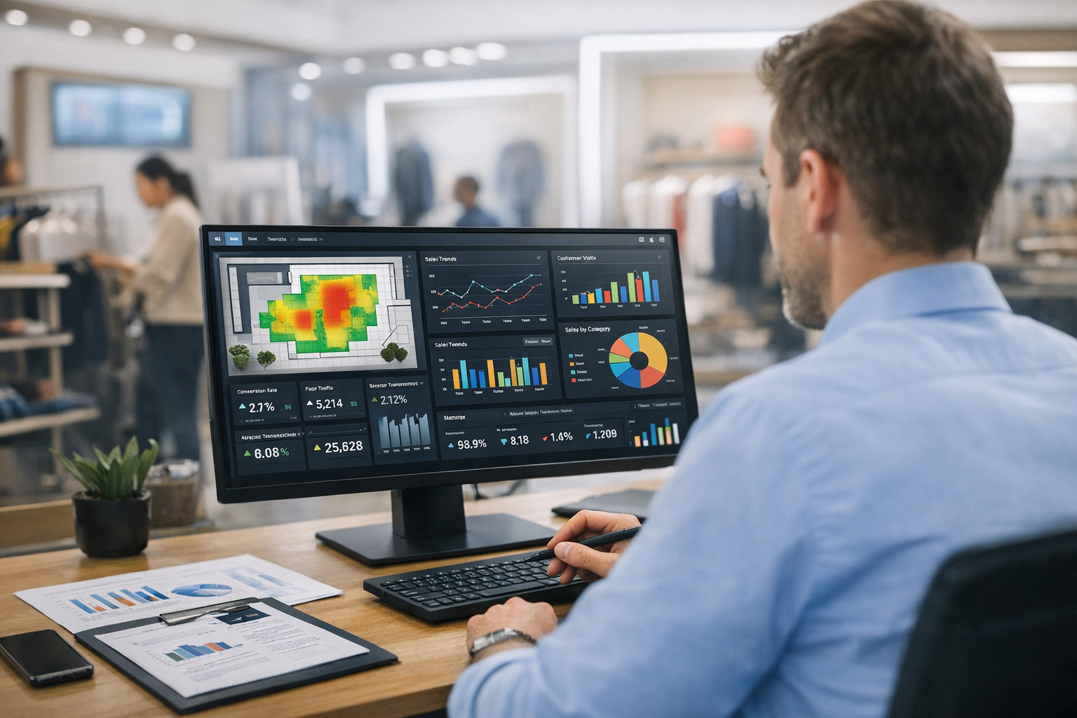 Cómo mejorar el software de dashboards para retail