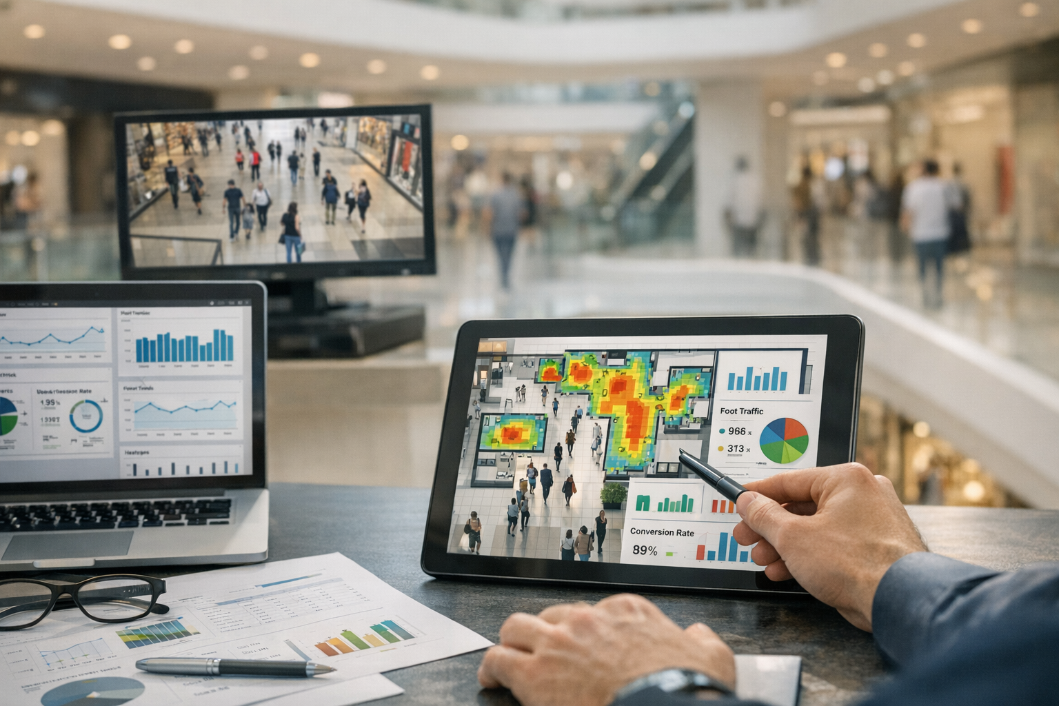 Guía de ROI para la analítica de visitantes en centros comerciales