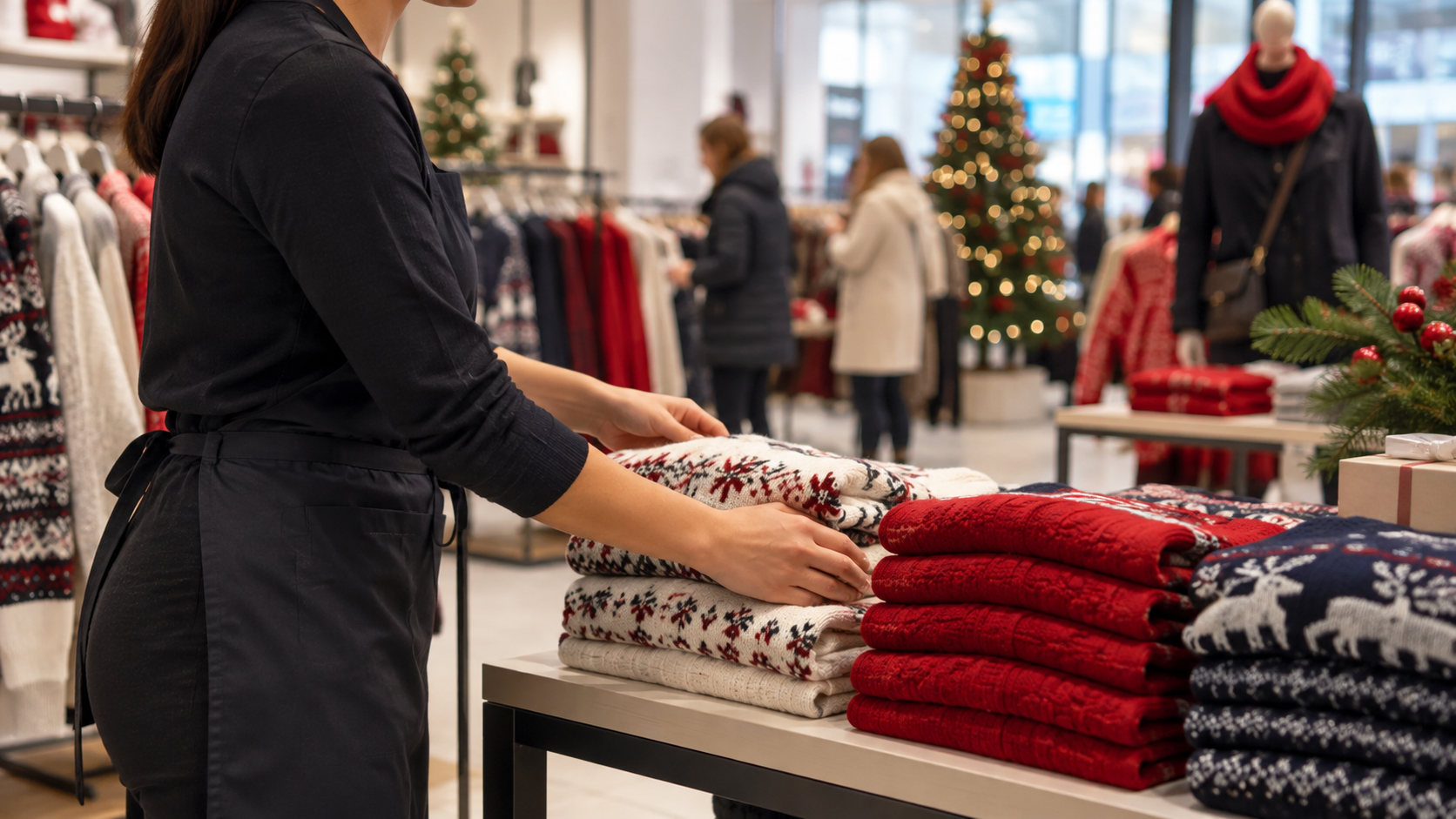 Retail staff scheduling by footfall: how store chains set shifts and opening hours for Black Friday and Christmas 2026