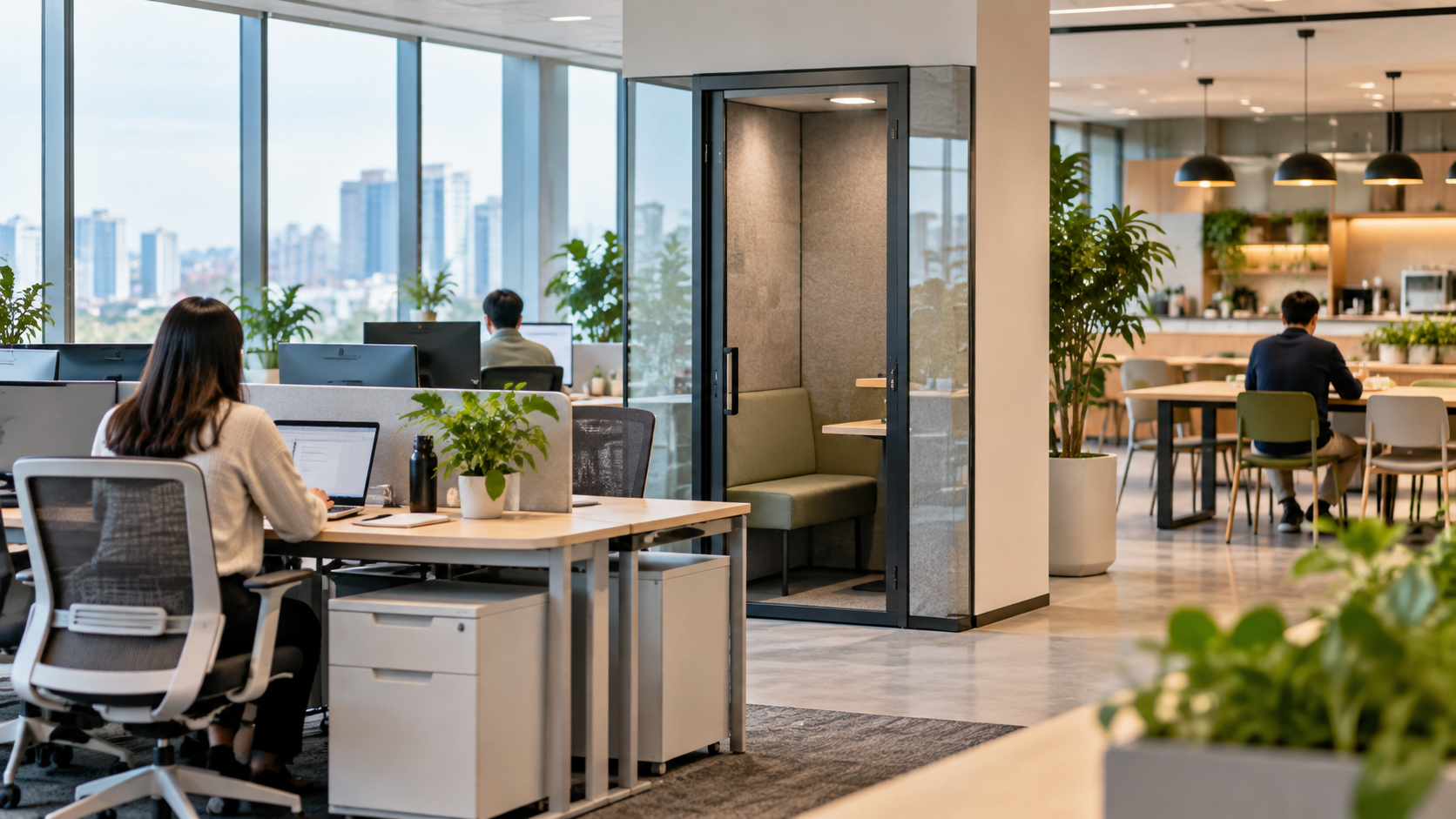 Workplace Occupancy Analytics for Desks, Mute Boxes and the Canteen